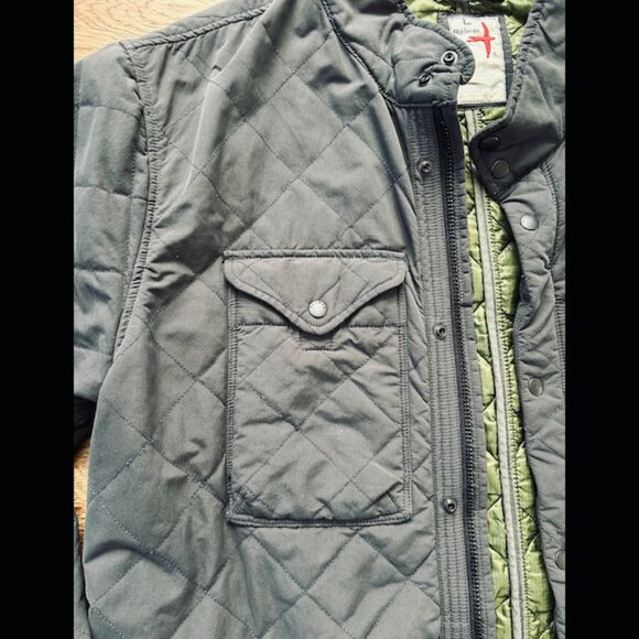 EUC Relwen Quilted Tanker Jacket - Charcoal - Large - Picture 4 of 7
